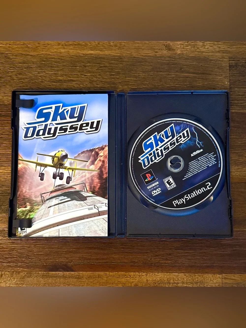 Sky Odyssey (Sony Playstation PS2, 2000) Flying CIB Retro Game DEAL OG Simulator